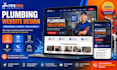design plumbing website, plumber website, hvac website, handyman website