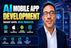 do ai mobile app development flutter app ios android app ai web app