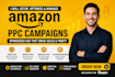 setup optimize and manage amazon PPC campaigns sponsored ads