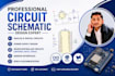 design professional electronic circuits and schematic diagrams