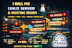 fix aws, cpanel web hosting issues
