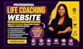 build life coaching website consulting website speaker, trainer coaching website