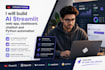 build ai streamlit web app dashboard chatbot and python automation