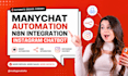 setup manychat automation, n8n integration and instagram chatbot
