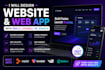 design website, web app with replit, lovable, v0, base44