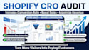 increase shopify conversion rate with cro audit and store optimization