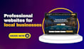 develop a professional website for your local business