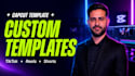 do editable custom capcut templates with pro capcut video editor for tiktok