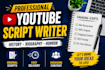 write creative and professional scripts