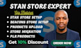 setup stan store beacons ai and upload for creators, newbies