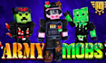 do minecraft blockbench 3d model, mobs, skin, textures, creature monster model