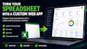 turn your spreadsheet into a custom web app