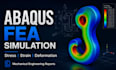 do abaqus fea simulation and mechanical stress analysis