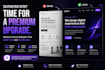 redesign framer website into a modern premium look