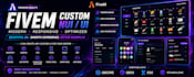 create a modern fivem nui and responsive UI