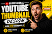 design youtube thumbnails and social media posts