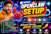 install open claw setup claude code openclaw fox n8n ai agent mini vps moltbot