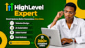 gohighlevel website ai chatbot automation sales funnel ghl expert workflow a2p