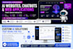 develop responsive ai website, custom chatbot and automation