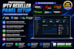 set up reseller panel and user management system