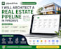architect a real estate pipeline in pipedrive