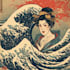 make japanese calligraphy and illustrations for logo, poster