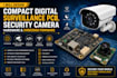 design compact digital surveillance pcb, security camera hardware and embedded