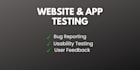 test websites and apps and report bugs