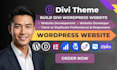 build divi wordpress, wordpress website development, website developer, webshop
