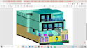 draft professional 2d floor plan  in autocad