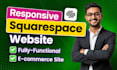 build squarespace website design, redesign squarespace, website development