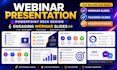 design engaging webinar slides, training and powerpoint presentations