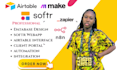 softr airtable softr webapp airtable database client portal airtable interface