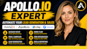 setup apollo io, n8n, zoho crm, clay com, workflows and automations