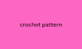 be your all in all crochet pattern