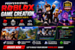 develop a full roblox game for you on roblox studio