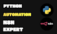 create python web automation and n8n workflow automation