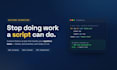 find and automate busy work