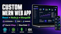 build a custom mern web app with ai and dashboard
