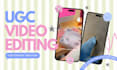 edit aesthetic ugc videos for content creators in capcut