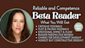 beta read, alpha reader romance fantasy beta reader cozy mystery beta reader
