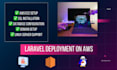 deploy and host laravel website on AWS, cpanel