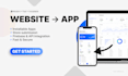 convert website to app