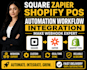 connect square and shopify pos using zapier automation