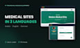 build  trilingual arabic english german website for your business