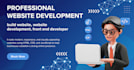build website, website development, front end developer