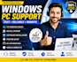 remotely fix windows PC issues, install software, drivers and printer setup