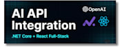 integrate openai or gemini API into your dotnet or react website