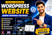 design a professional wordpress website for small business