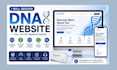 build professional dna website dna testing website design